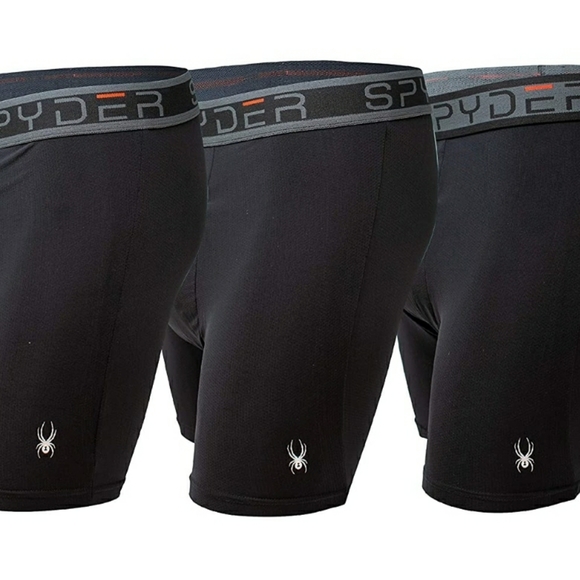 Spyder Underwear & Socks Performance Mesh Mens Boxer Briefs Sports 3 Pack Poshmark